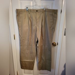 Mens Dockers dress pants taupe 50x32